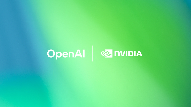 OpenAI与NVIDIA达成百亿级战略合作 共建10GW AI基础设施