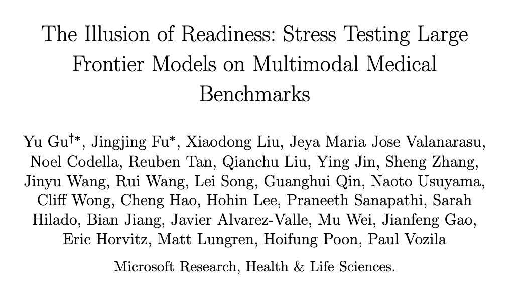 医疗AI高分幻象：GPT-5等模型基准测试外的脆弱真相
