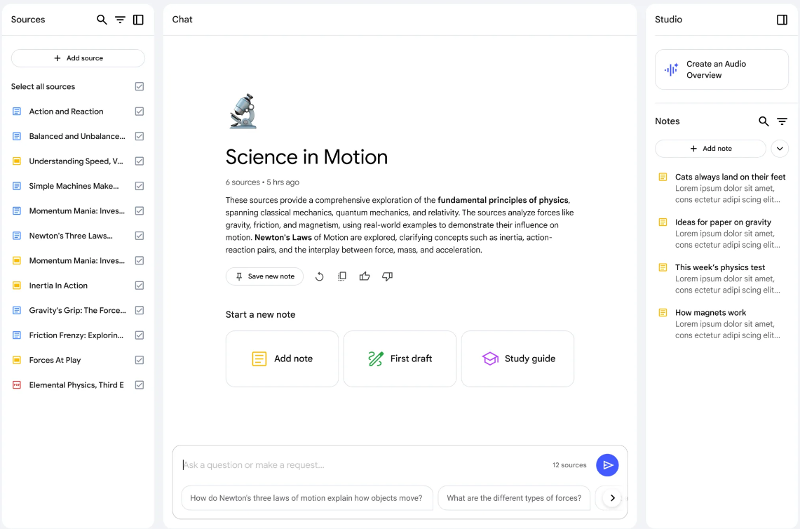 《时代》2024年度最佳发明NotebookLM：从标签页过载到三面板架构的演进之路